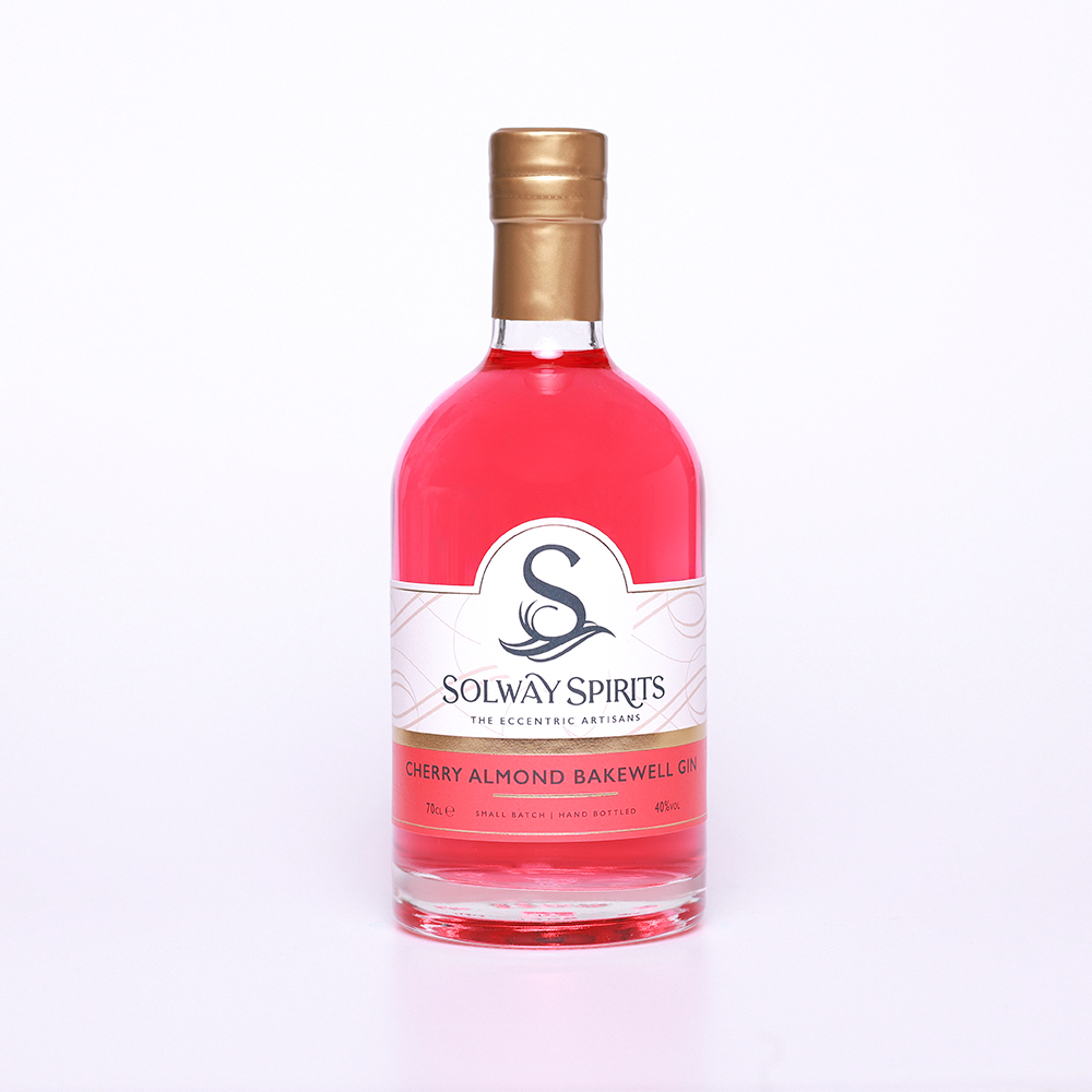 Solway Spirits Cherry Almond Bakewell Gin 40%