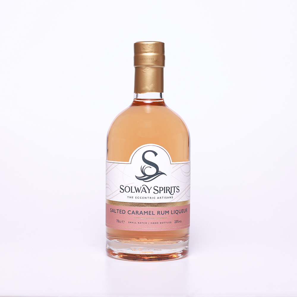Solway Spirits Salted Caramel Rum Liqueur - 20%