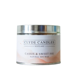 Clyde Luxury Soy Candle - Fragrance of Cassis & Sweet Fig