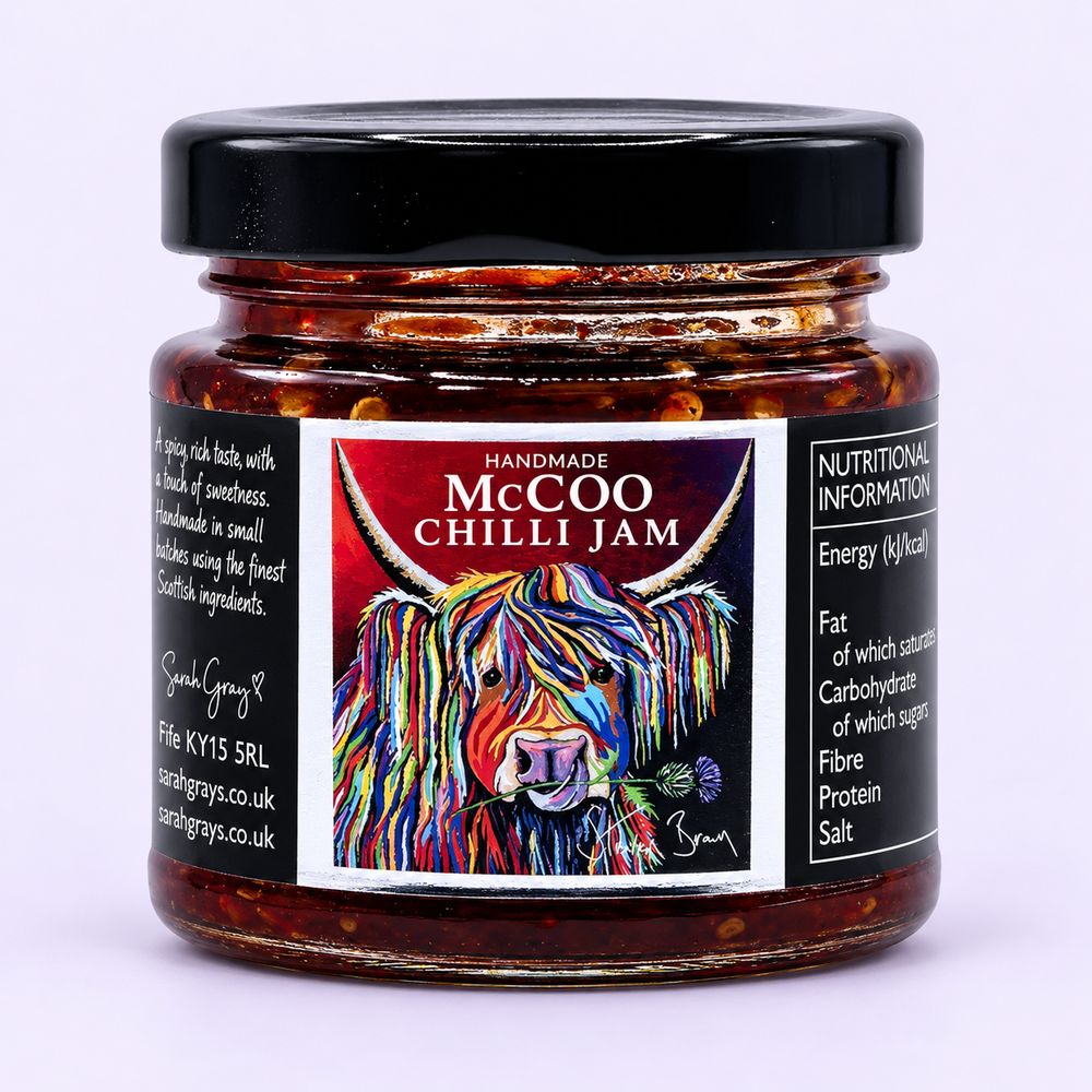 Sarah Gray McCOO Chilli Jam - 125gms