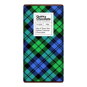 Quirky Milk Chocolate - Isle of Skye Sea Salted Caramel - 100gms